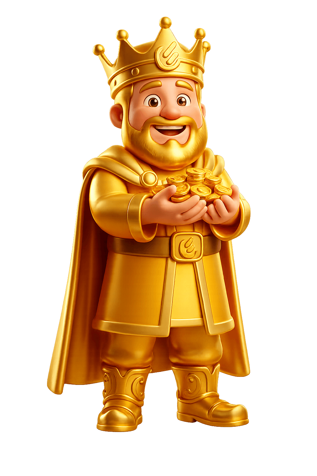 Rei Midas Mascote 3D